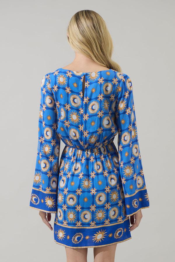 Sugarlips Moonshine Tovary Bell Sleeve Mini Dress