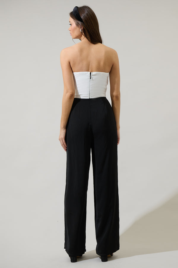 Sugarlips Moroni Color Block Wide Leg Jumpsuit