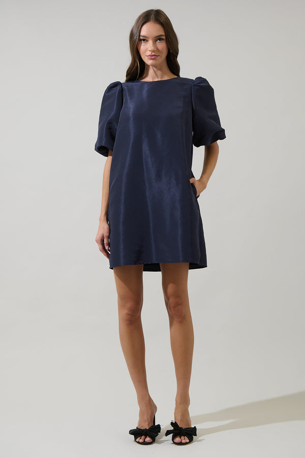 Sugarlips Morrigan Bubble Sleeve Shift Mini Dress