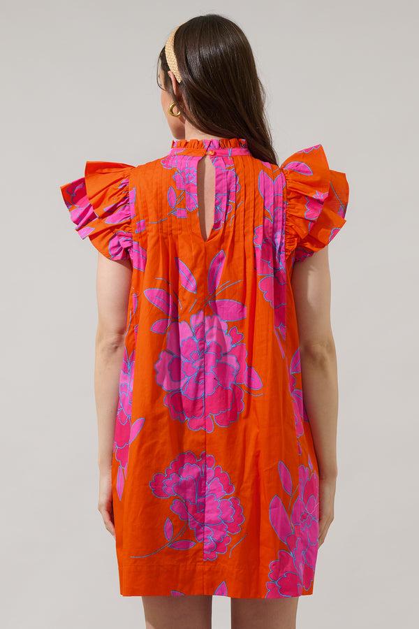 Sugarlips Nalani Floral Lovel Shift Mini Dress
