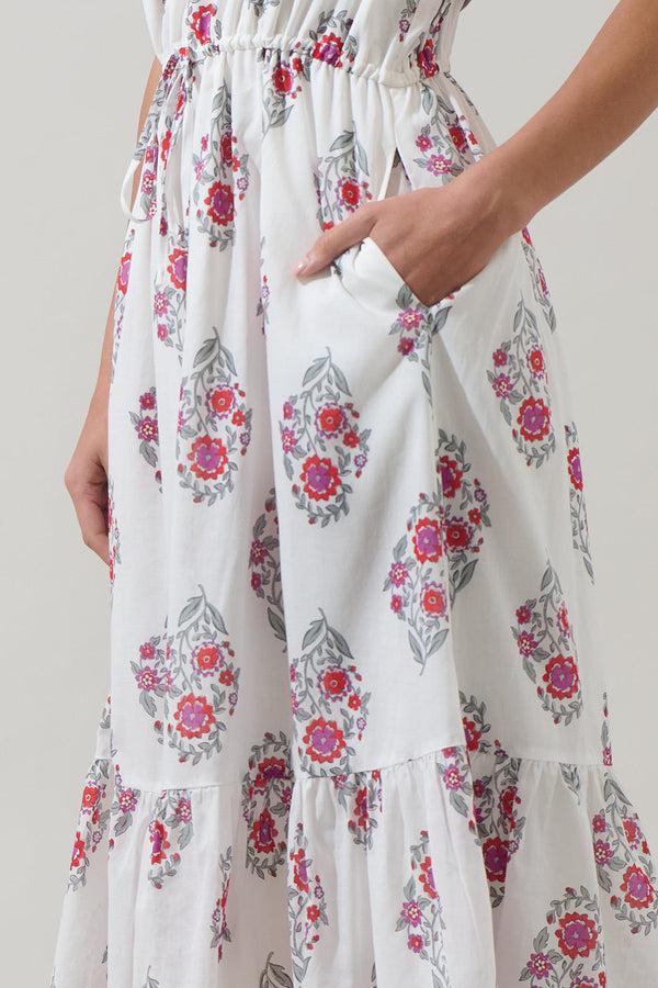 Sugarlips Nelina Floral Sophie Midi Dress