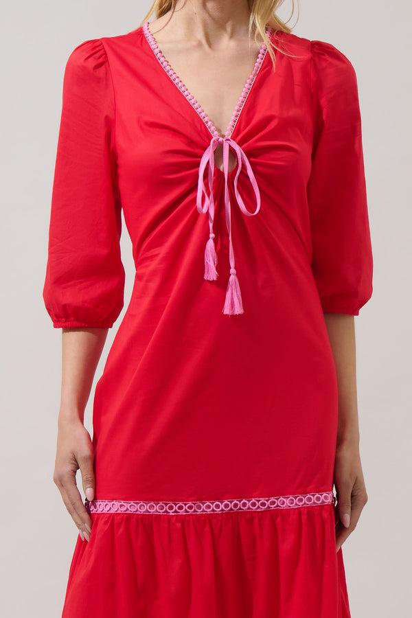 Sugarlips Nerina Tiered Maxi Dress