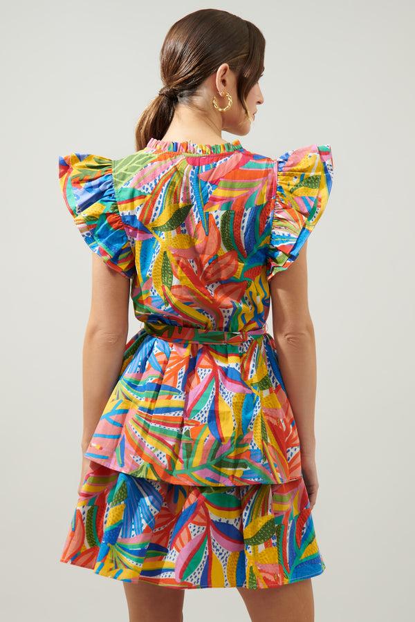 Sugarlips New Guinea Marisol Tiered Mini Dress