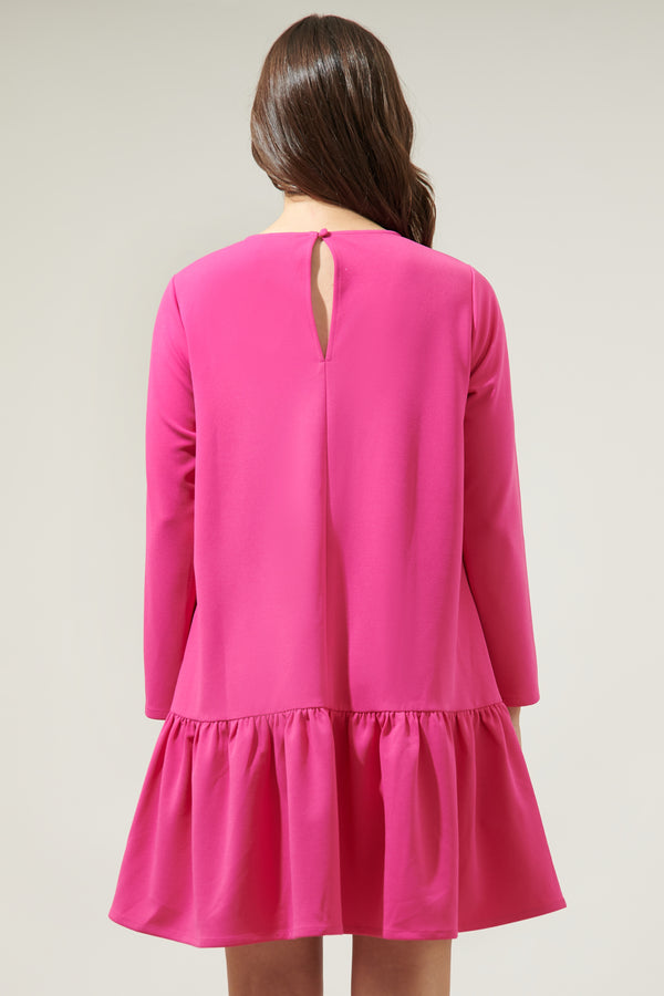 Sugarlips Neymar Ruffled Long Sleeve Mini Dress