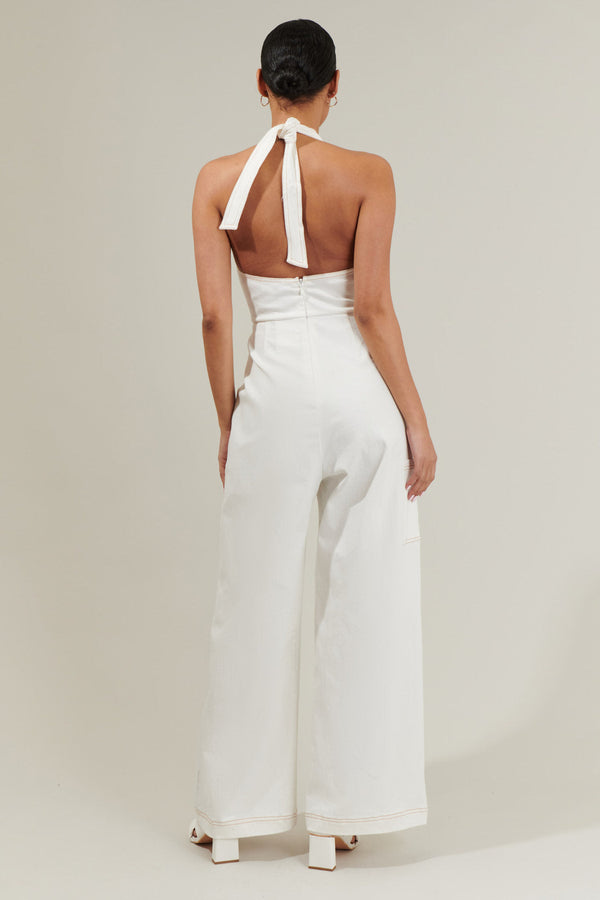 Sugarlips Nixi Halter Neck Jumpsuit