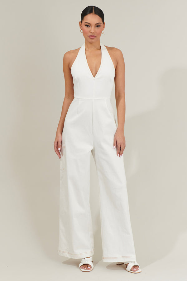 sugarlips Nixi Halter Neck Jumpsuit