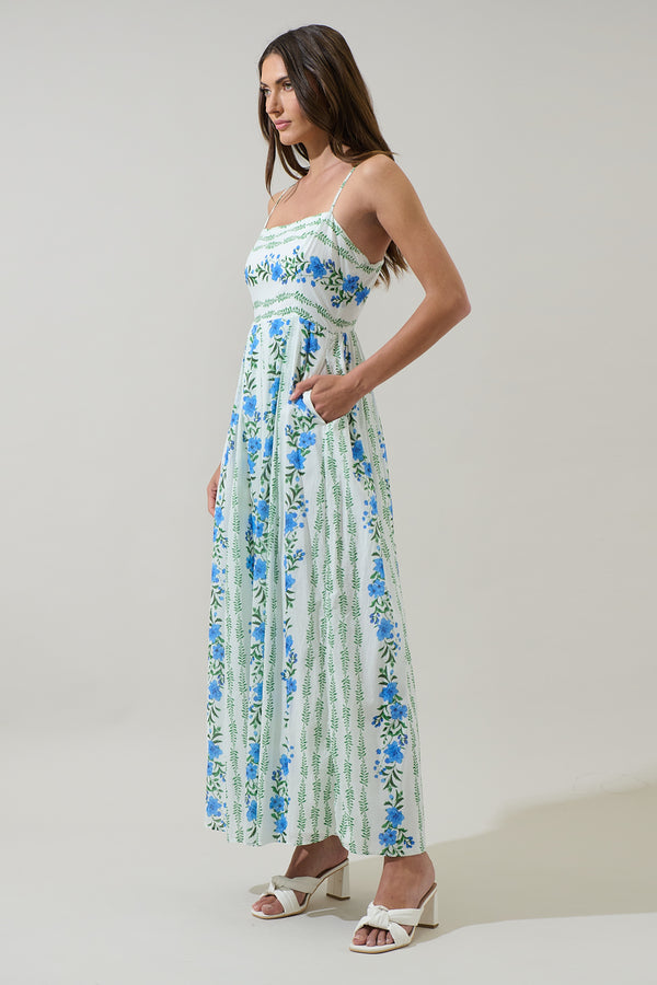 Sugarlips Noa Floral Janie Maxi Dress