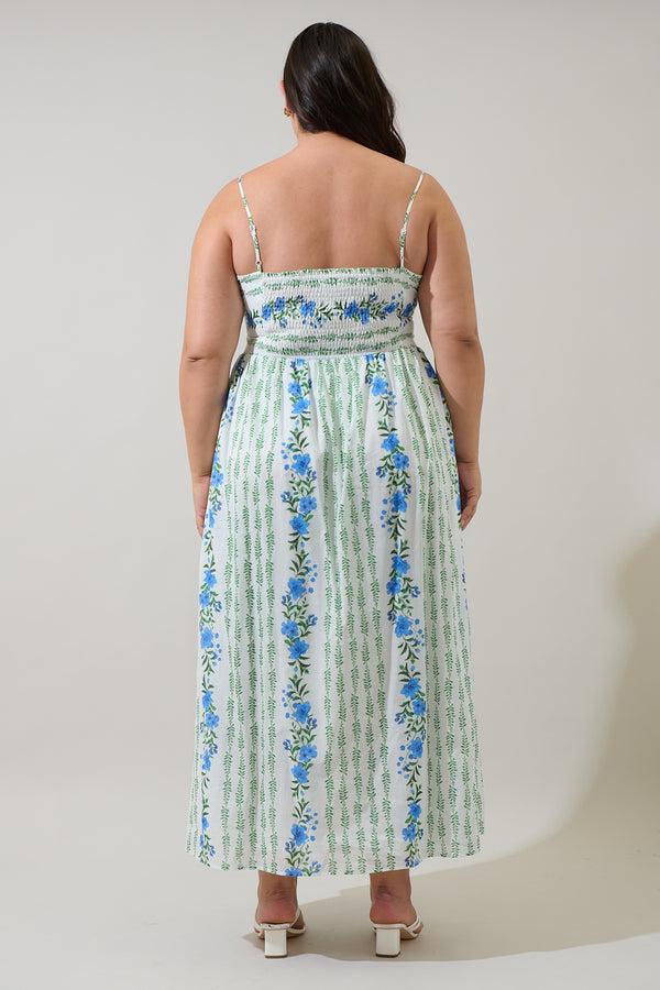 Sugarlips Noa Floral Janie Maxi Dress Curve