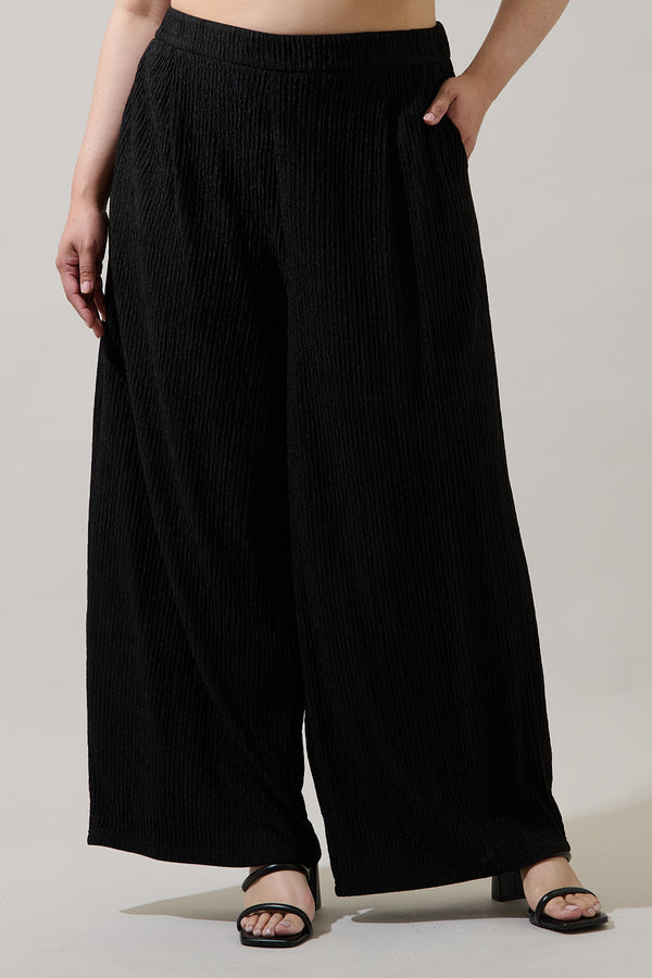 Sugarlips Noelia High Waist Wide Pants Curve