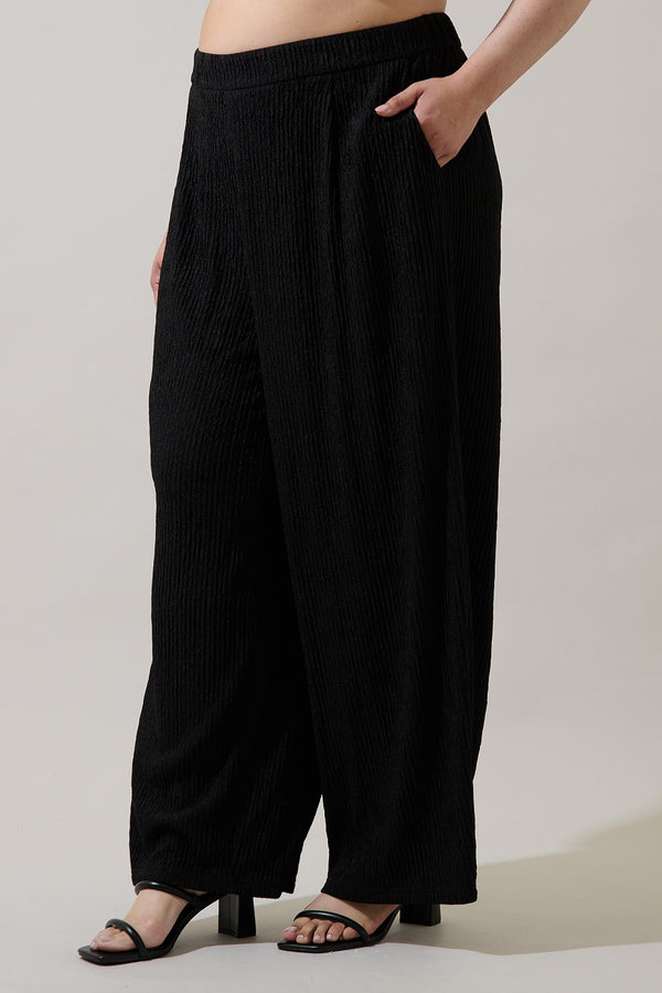 Sugarlips Noelia High Waist Wide Pants Curve