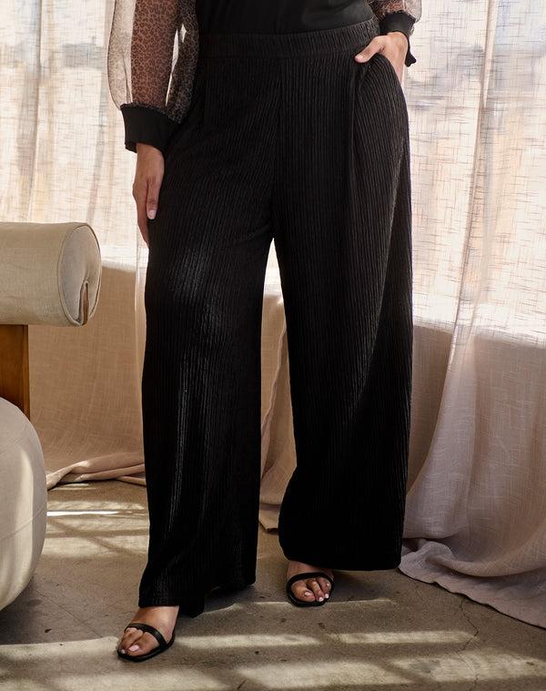 sugarlips Noelia High Waist Wide Pants Curve
