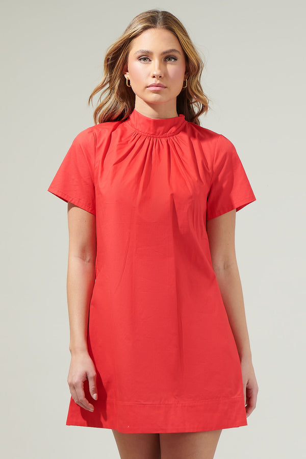 Sugarlips Nova Back Bow Tie Mini Dress