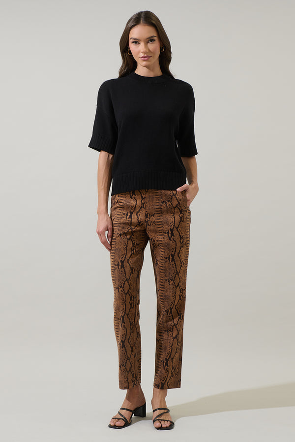 Sugarlips Novah Drop Shoulder Sweater Top