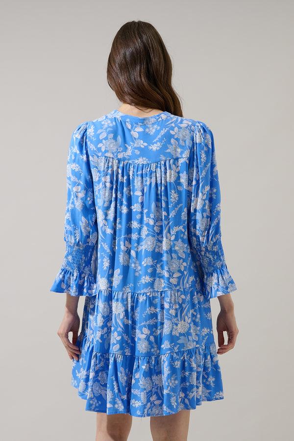 Sugarlips Odella Floral Anamy Shift Mini Dress