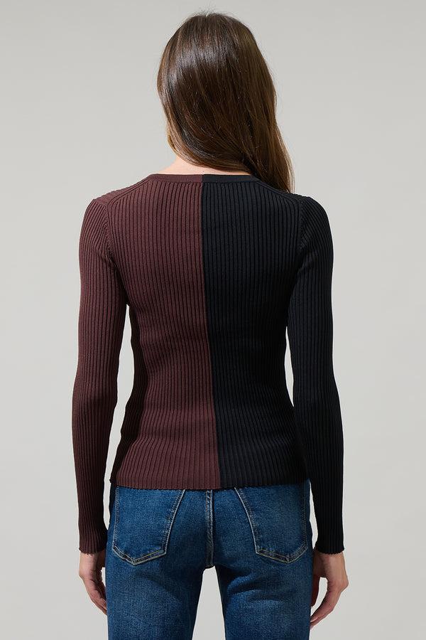 Sugarlips Olivia Mill Button Up Ribbed Cardigan