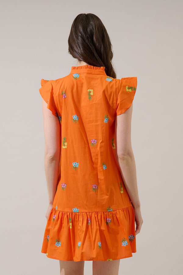 Sugarlips Paix Shift Mini Dress Denvie Floral