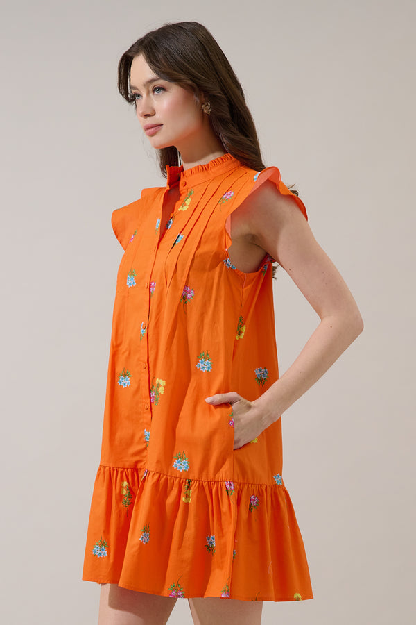 Sugarlips Paix Shift Mini Dress Denvie Floral