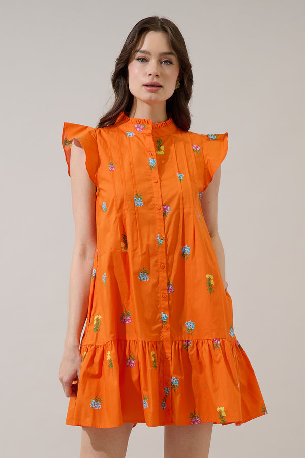 sugarlips Paix Shift Mini Dress Denvie Floral