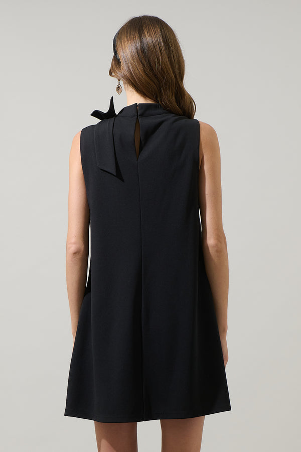 Sugarlips Pamelda Bow Shift Mini Dress