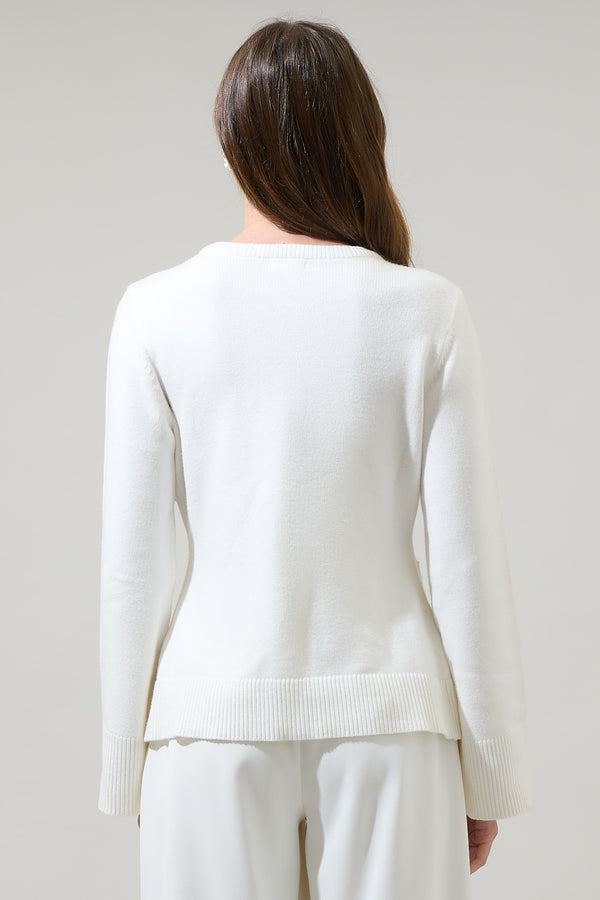 Sugarlips Pamelia Wide Sleeve Button Up Cardigan