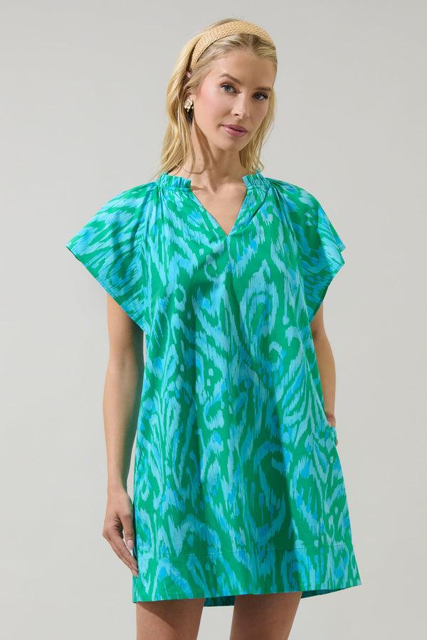 sugarlips Penola Cidra Shift Mini Dress