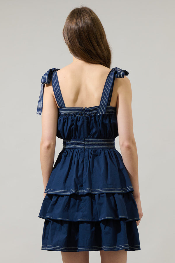 Sugarlips Perley Pam Tiered Mini Dress