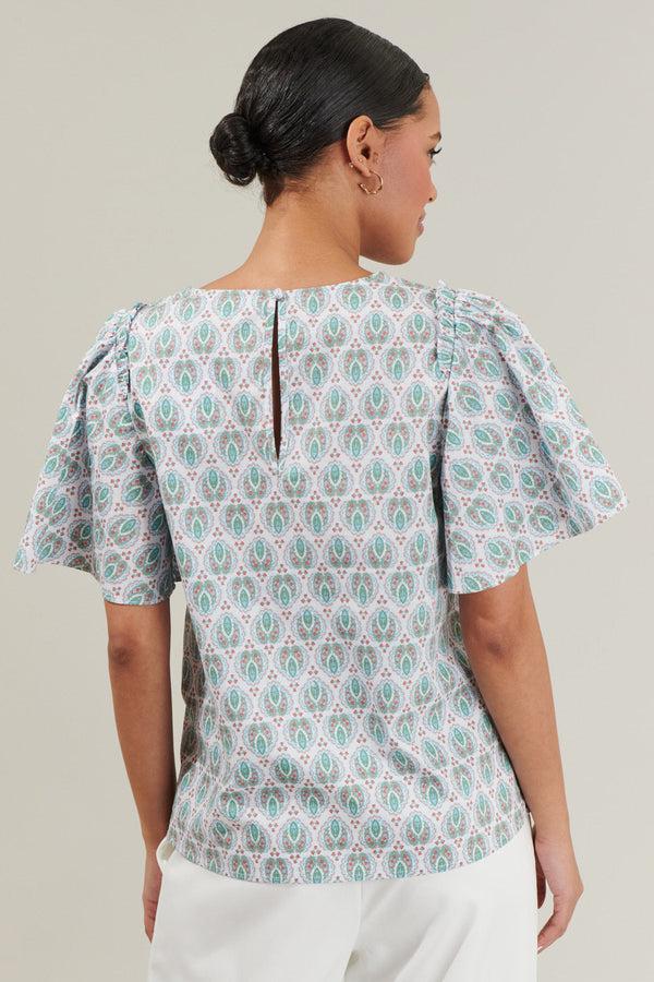 Sugarlips Pilar Tune Puff Sleeve Top