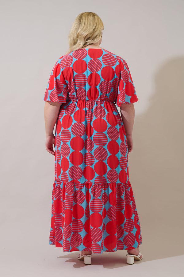 Sugarlips Pismo Flutter Maxi Dress Torry Geo Curve