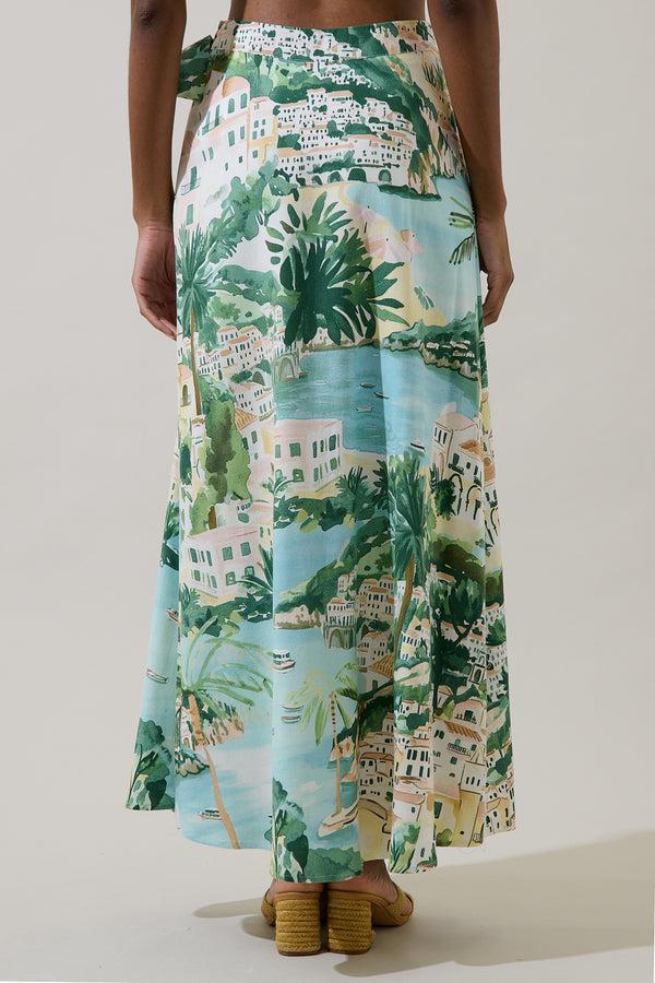 Sugarlips Piti Town Maxi Wrap Skirt