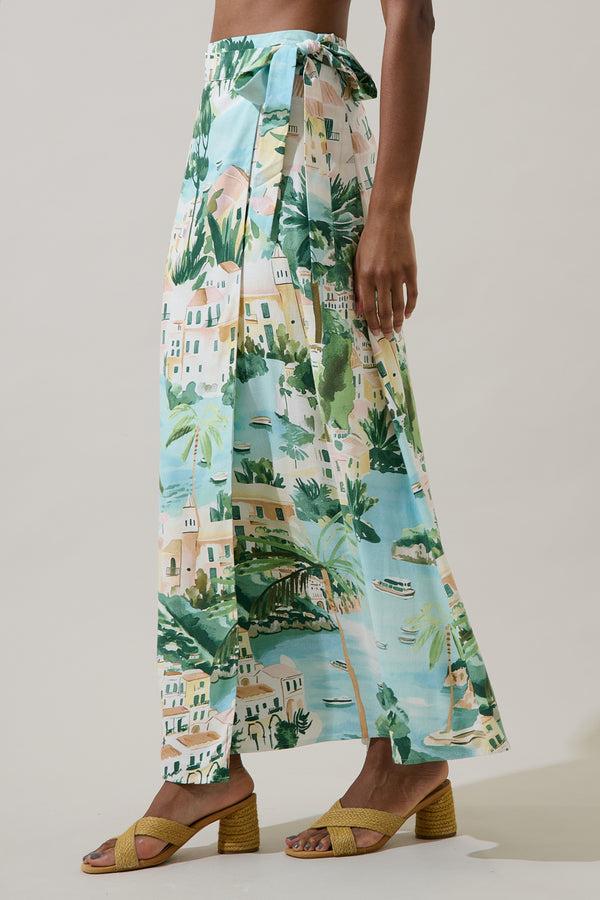 Sugarlips Piti Town Maxi Wrap Skirt