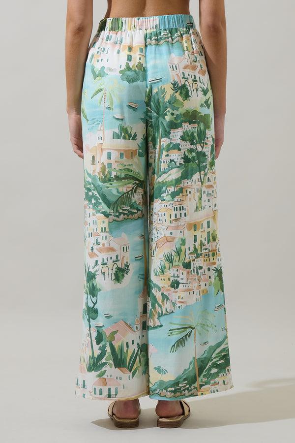 Sugarlips Piti Town Snipy Wide Leg Pants