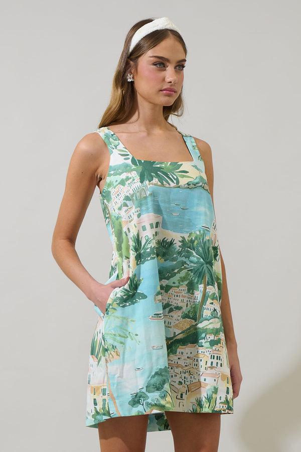 Sugarlips Piti Town Zenica Shift Mini Dress