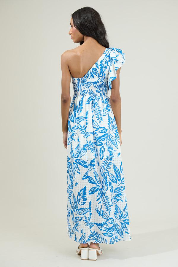 Sugarlips Polly Floral Ruffle Maxi Dress