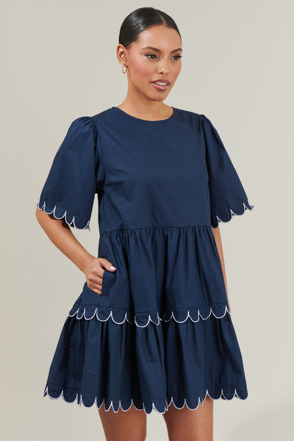 Sugarlips Quintana Tiered Mini Dress