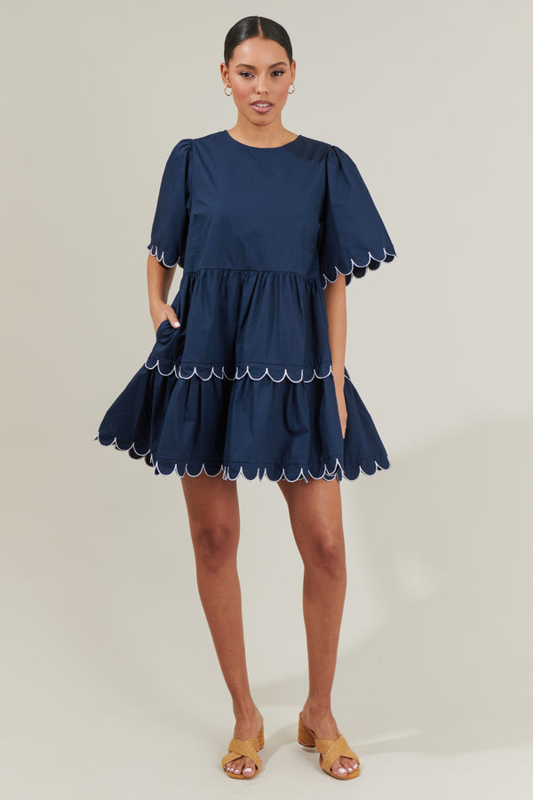 Sugarlips Quintana Tiered Mini Dress