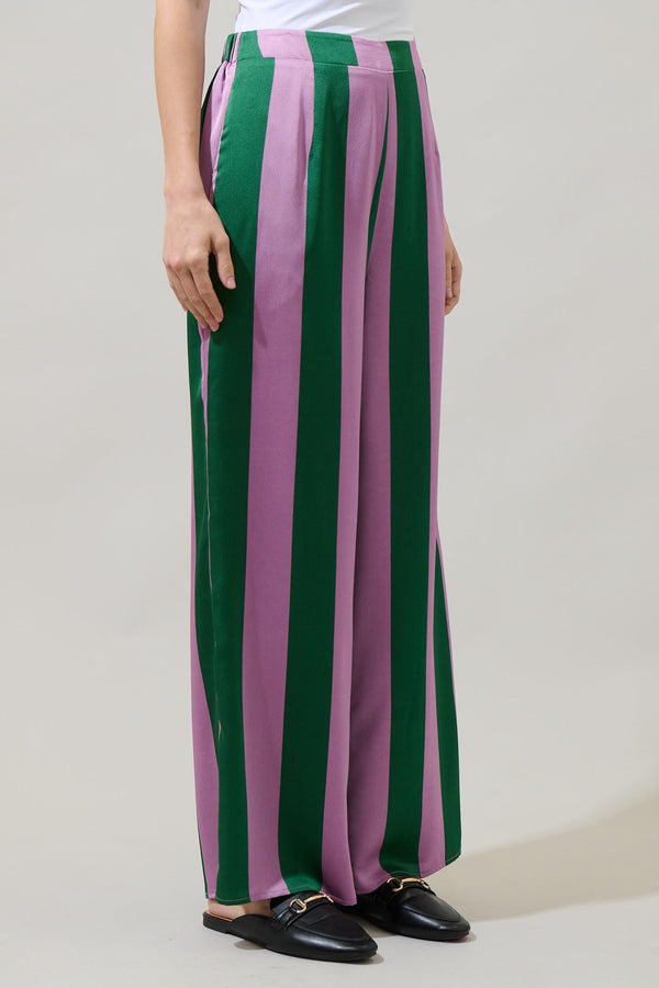 Sugarlips Rag Striped Wide Leg Pants
