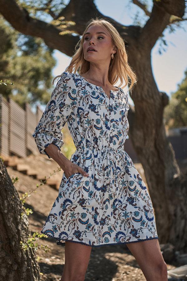 sugarlips Ralston Floral Kennady Shift Mini Dress