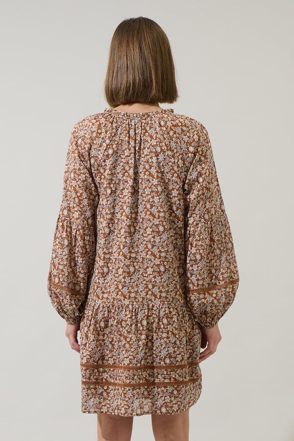 Sugarlips Ramsey Ditsy Ivonna Shift Mini Dress