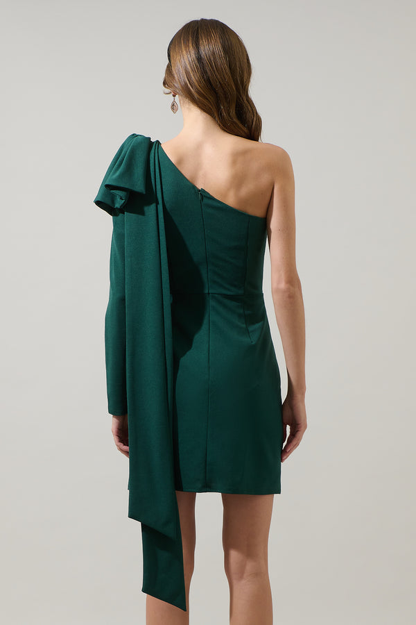 Sugarlips Renata One Shoulder Mini Dress