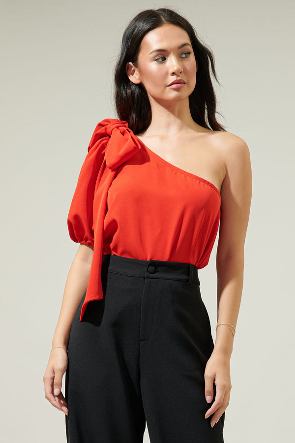 sugarlips Renee One Shoulder Blouse