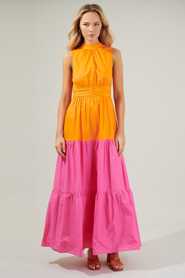 sugarlips Riley Halter Maxi Dress