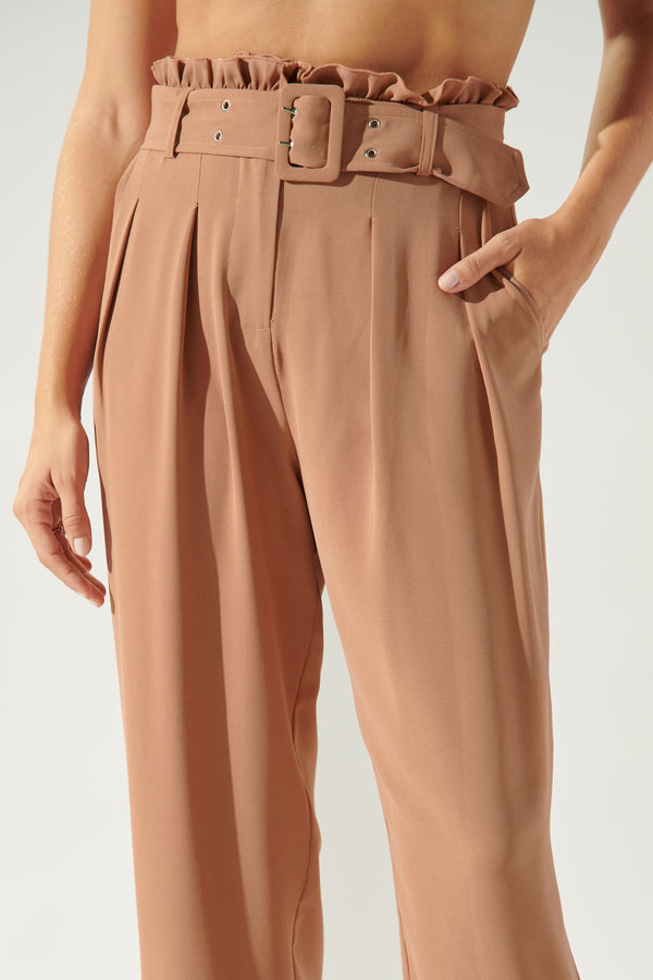 Sugarlips Riley Paper Bag Tapered Trousers