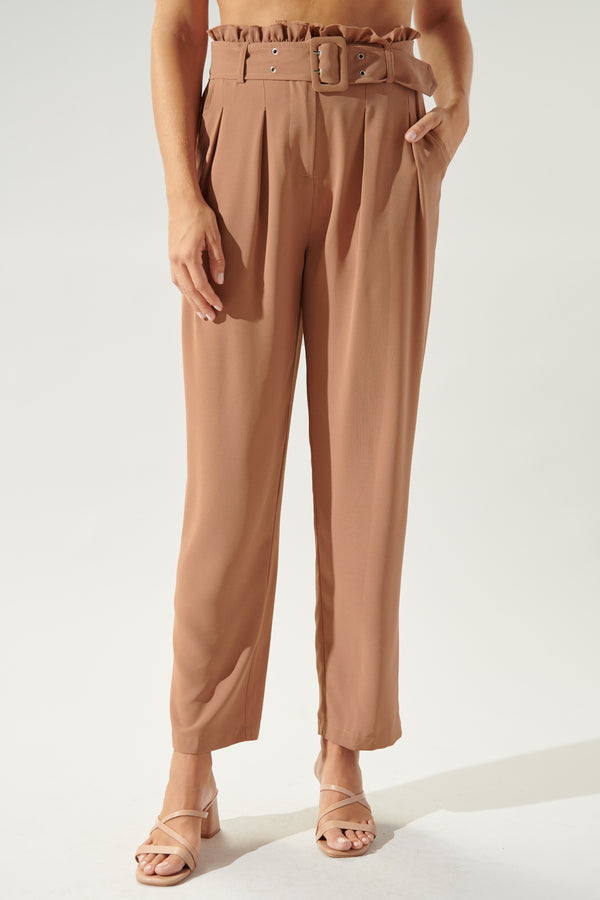 sugarlips Riley Paper Bag Tapered Trousers