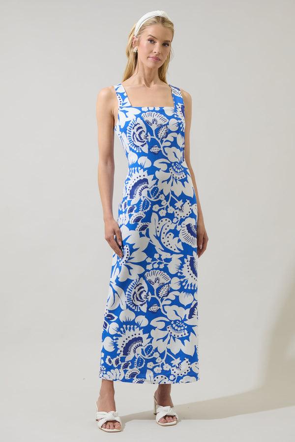 Sugarlips Ronan Floral Troy Maxi Dress