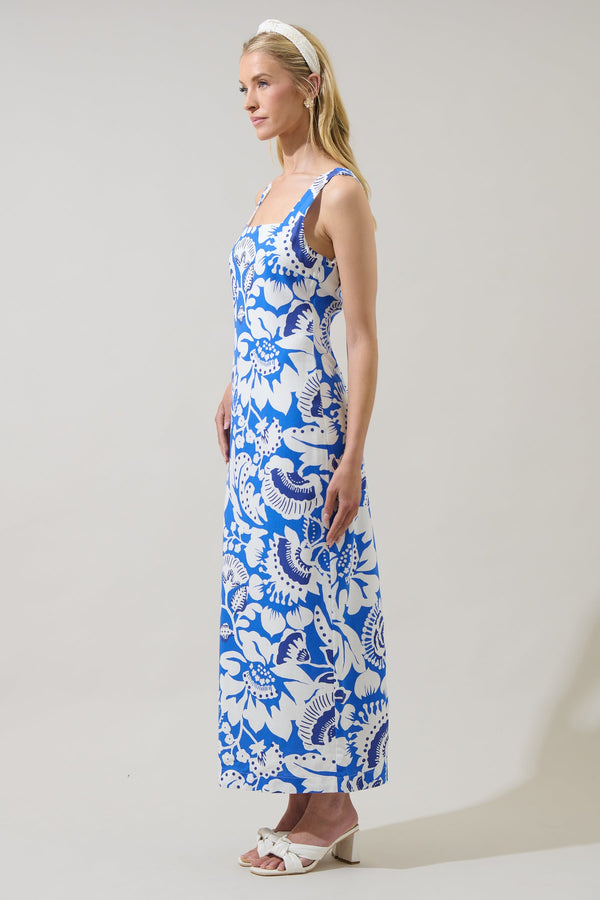 Sugarlips Ronan Floral Troy Maxi Dress