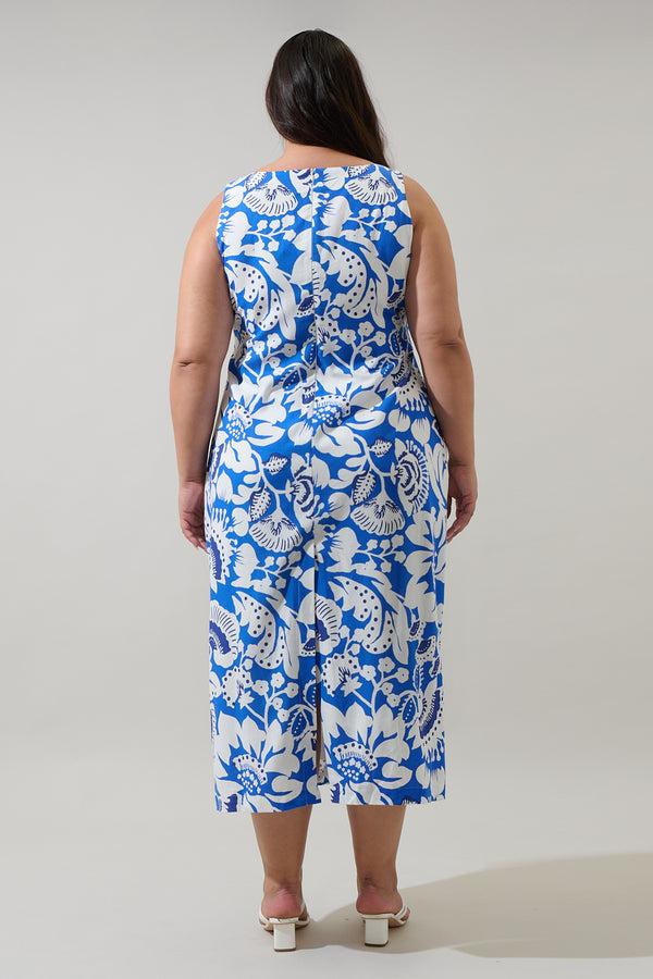 Sugarlips Ronan Floral Troy Maxi Dress Curve