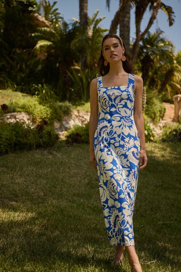 sugarlips Ronan Floral Troy Maxi Dress