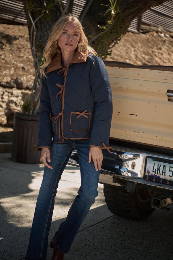 sugarlips Ronny Contrast Puff Jacket