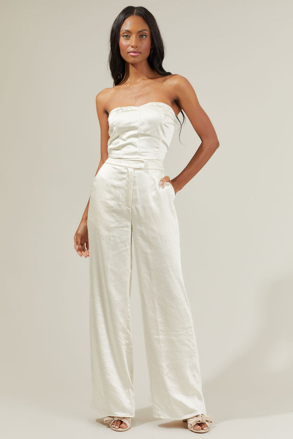 Sugarlips Rosalia Satin Pants