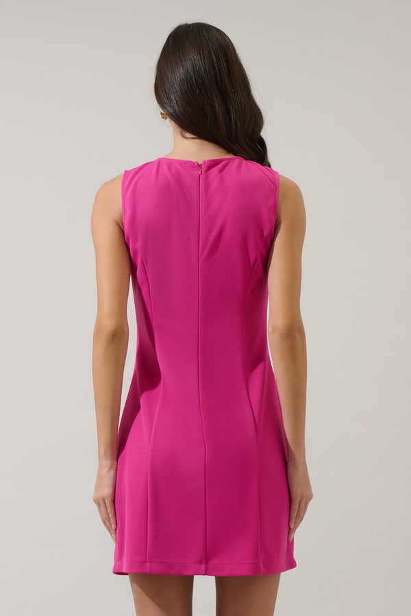 Sugarlips Rosalie Bows Sleeveless Mini Dress